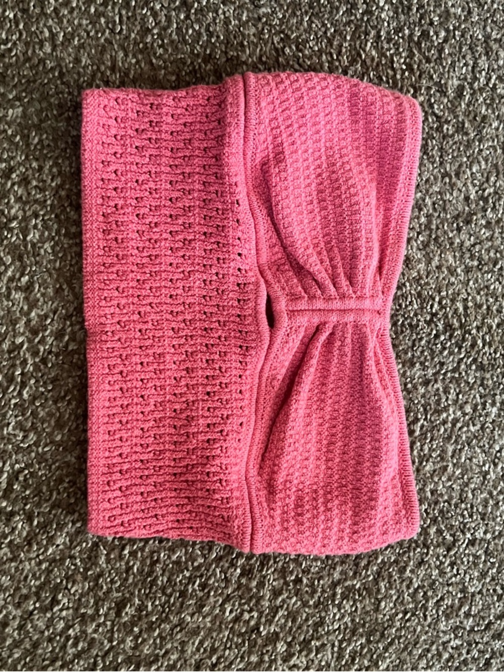 American Eagle Outfitters Coral Knit Tube Top